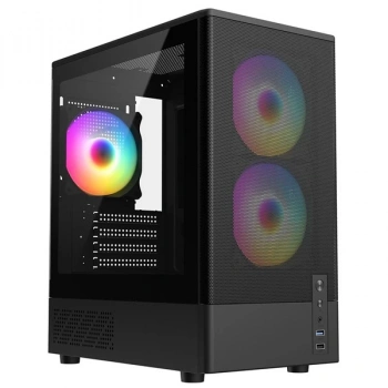 FRISBY 550W FC-8975B GAMING MICRO-TOWER PC KASASI