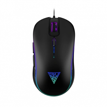 GAMDIAS AURA GS3, Çok Renkli Aydınlatma,  USB Kablolu, 6 Tuşlu, Gaming Mouse, 3.600 DPI, Siyah