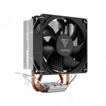 GAMDIAS BOREAS E1-210 MONO, 92mm, CPU  Kule Tipi Hava Soğutma, Doğrudan Temas Teknolojisine Sahip 2 adet Gelişmiş Bakır Isı Borusu (AMD AM5 ve INTEL Tüm işlemciler ile uyumlu)