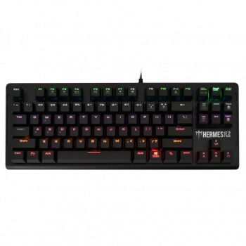 GAMDIAS HERMES-E2, USB Kablolu, İngilizce,  Mekanik Switch, 7 Renk, Gaming Klavye