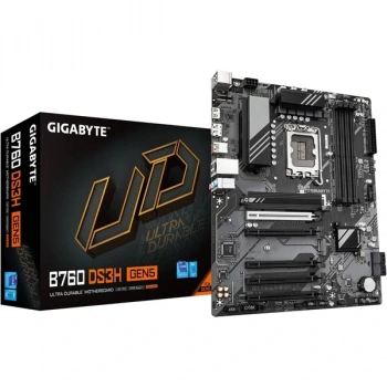 GIGABYTE B760 DS3H GEN5 DDR5 HDMI-DP TYPEC PCIE 5.0 1700P ATX 5-PCI SLOT