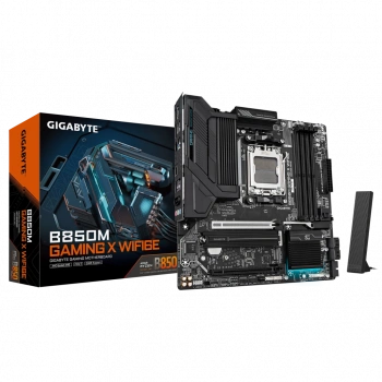 GIGABYTE B850M GAMING X WF6E, Rev.1.0, 4xDDR5, 2xM.2, 2DP, HDMI, Type-C, Wi-Fi6E, Bluetooth 5.3, AM5 Soket GAMING Anakart