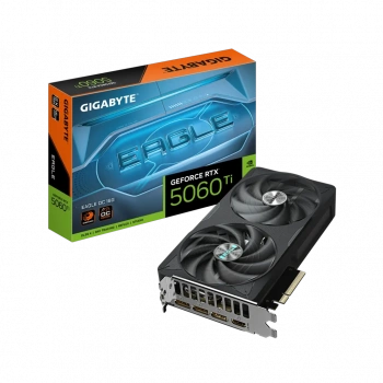 GIGABYTE GV-N506TEAGLE OC-16GD, RTX5060TI, EAGLE OC, 16Gb, GDDR7, 128BIT, 2 Fanlı, 1xHDMI, 3xDP, GAMING Ekran KARTI