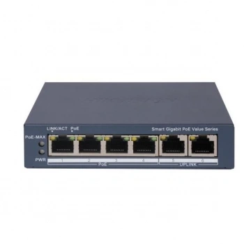HIKVISION 4port 30w FULL PoE DS-3E1506P-EI/M GIGABIT Yönetilemez Switch