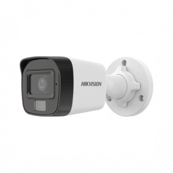 HIKVISION DS-2CD1021G2-LIUF 2Mpix, 4mm Lens, H265+ ,20Mt Gece Görüşü, Hybrid Light, SD Kart,Dahili Mikrofon, PoE, Bullet IP Kamera