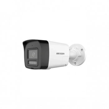 HIKVISION DS-2CD1041G2-LIUF 4Mpix, 2,8mm Lens,  H265+,20Mt Gece Görüşü, Hybrid Light, SD Kart,Dahili Mikrofon, PoE, Bullet IP Kamera