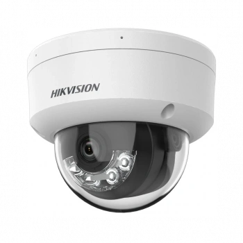 HIKVISION DS-2CD1121G2-LIUF 2Mpix, 2,8mm Lens, H265+, Hybrid Light,  20Mt Gece Görüşü, PoE, Mikrofonlu Dome IP Kamera
