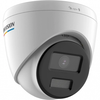 HIKVISION DS-2CD1343G2-LIUF 4Mpix, 2,8mm Lens, H265+, 30Mt Gece Görüşü, Hybrid Light, PoE, Mikrofonlu Dome IP Kamera