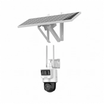 HIKVISION DS-2DE2C400IWG-K/4G/C05S10, 4Mpix,   2.8mm, 30Mt Gece Görüşü, Dahili Mikrofon, PIR+RADAR,  4G, Solar  PT IP Kamera
