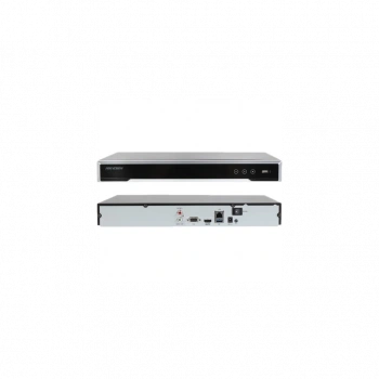 HIKVISION DS-7608NI-Q2, 8Kanal,  8Mpix, H265+, 2 HDD Desteği, 2160P Kayıt, 160Mbps Bant Genişliği, Metal Kasa, NVR