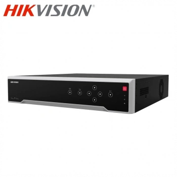 HIKVISION DS-7764NI-M4, 64Kanal, 32Mpix, H265+, 4 HDD Desteği, 4320P Kayıt, 400Mbps Bant Genişliği, Metal Kasa, 2 Port GigaBit Lan, NVR
