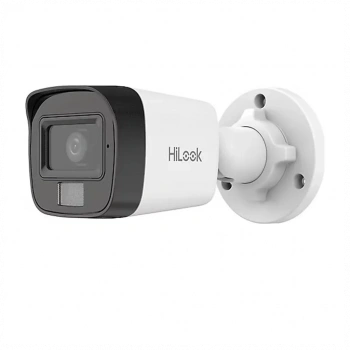 HILOOK IPC-B140HA-LUFC, 4Mpix, 2,8mm Lens, H265+, Dual Light, 20Mt Gece Görüşü, Dahili Mikrofon, IP67, PoE, Bullet, IP Kamera