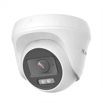 HILOOK THC-T127-LPS, 2Mpix, 2.8mm Lens, 20Mt Gece Görüşü, Dual Light, Dahili Mikrofon, Dome Kamera