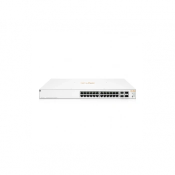 HP Aruba Instant On, JL683B, 1930-24G, 24Port, GigaBit, PoE 195W, 4 Port Gigabit SFP, Yönetilebilir, Rack Mount Switch