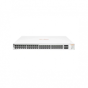 HP Aruba Instant On, JL815A, 1830-48G, 48Port, GigaBit, 24 Port PoE 370W, 4 Port Gigabit SFP, Yönetilebilir, Rack Mount Switch