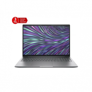 HP B30HNES, ZBook X 16 G1i, Ultra 7-265H 16" WUXGA IPS, 32Gb DDR5 Ram, 1Tb SSD, 8Gb Nvidia RTX PRO 2000 ADA Ekran Kartı, Windows11 Pro, Notebook İş İstasyonu (3 Yıl Yerinde Servis)