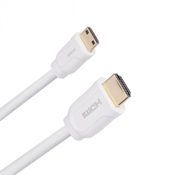 HYTECH 2metre HY-W235 Mini HDMI-HDMI Altın Uçlu 24K 1.4 Ver. 3D Kablo