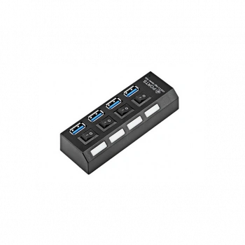 HYTECH HY-U350, USB3.0 to 4xUSB 3.0, Açma Kapama Tuşlu, USB HUB
