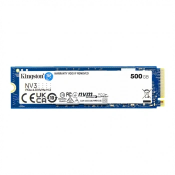KINGSTON SNV3S/500G, NV3, 500GB, 5000/3000, Gen4, NVME PCIe M.2 2280, SSD