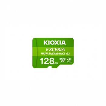 KIOXIA 128GB ExceriaG2, LMHE2G128GG2, A1 V30 4K, CL10, 100Mb/s, MicroSD Kart Bellek (SD Adaptörlü)