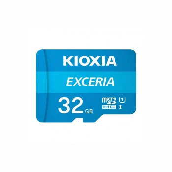 KIOXIA 32GB Exceria, LMEX1L032GG2, UHS-1,  CL10, 100Mb/s, MicroSD Kart Bellek (SD Adaptörlü)
