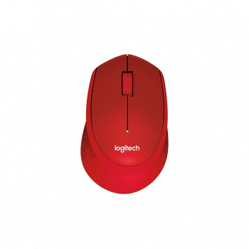 LOGITECH 910-004911, M330 Kırmızı, USB Nano 2,4G Kablosuz, 1000dpi, Optik, 3 Tuşlu, 24ay Pil Ömrü, Sessiz Mouse