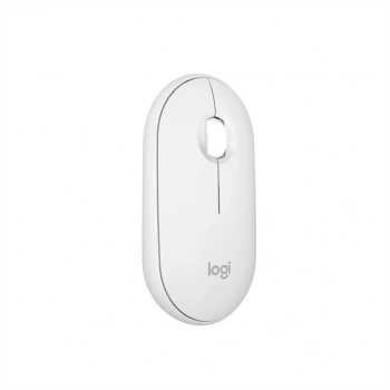 LOGITECH 910-007013, M350S Beyaz, Pebble 2, Nano, Bluetooth, Kablosuz, 4000dpi, Optik, 3 Tuşlu, 24ay Pil Ömrü, Sessiz Mouse
