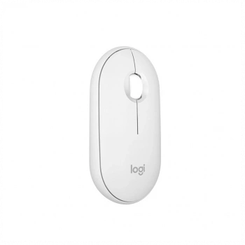 LOGITECH 910-007013, M350S Beyaz, Pebble 2, Nano, Bluetooth, Kablosuz, 4000dpi, Optik, 3 Tuşlu, 24ay Pil Ömrü, Sessiz Mouse