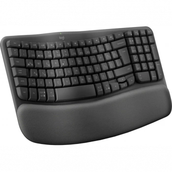 LOGITECH WAVE, 920-012311, Kablosuz, Türkçe Q, Multimedya, Dolgu Bileklikli Klavye