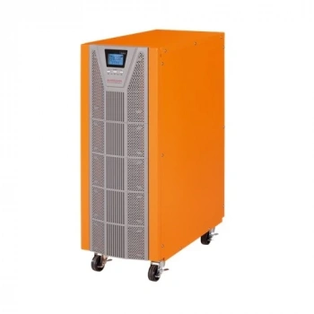 MAKELSAN 6KVA POWERPACK SE ONLINE 1/1F LCD EKRAN TOWER UPS Ücretsiz Kurulum 16x 12v 7amper