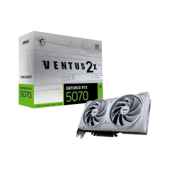 MSI 12GB RTX5070 VENTUS 2X OC WHITE GDDR7 192bit HDMI-DP PCIE 5.0