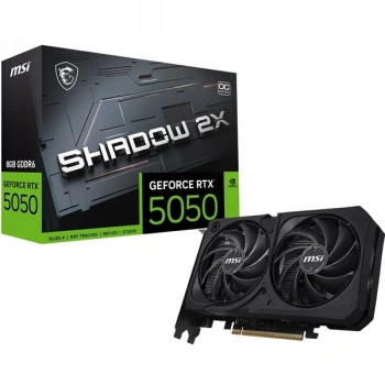 MSI RTX5050 8GB SHADOW 2X OC 128BİT GDDR6 HDMI DP PCIe 5.0