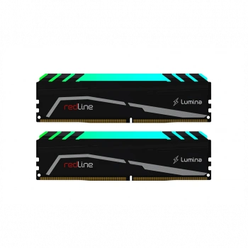 MUSHKIN redLine Lumina, MLA4C320GJJM8GX2, 2x8Gb Kit, 3200Mhz, DDR4, CL16, RGB, Desktop Gaming RAM (Soğutuculu)