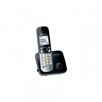 PANASONIC KX-TG6811 TELSİZ TELEFON (Gri) 18 Saat Konuşma, 170 Saat Bekleme, 120 Kişilik Rehber