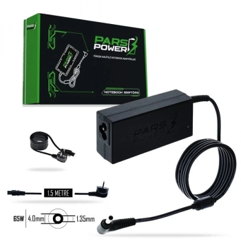 PARS POWER PRS-011 65W 19V 3.42A- 4.0*1.35MM Siyah ADAPTÖR