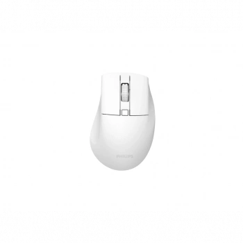 PHILIPS SPK7528W, SESSİZ, Beyaz, USB Nano  2,4Gh ve Bluetooth Kablosuz, 1600dpi, Optic, 3 Tuşlu Ergonamik Mouse