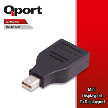 QPORT Q-MDP2 mDP-DP Çevirici Adaptör