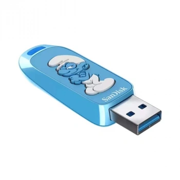 SANDISK 256GB SMURF SDCZIS-256G-G46 USB 3.2 BELLEK