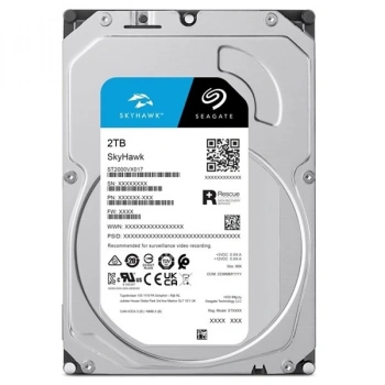 SEAGATE 3.5 2TB SKYHAWK ST2000VX017 5400 RPM 256MB SATA-3 Güvenlik Diski