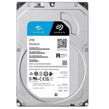 SEAGATE 3.5 2TB SKYHAWK ST2000VX017 5400 RPM 256MB SATA-3 Güvenlik Diski (Disti Garantili)