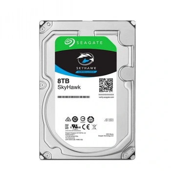 SEAGATE 3.5 8TB SKYHAWK ST8000VE001 7200 RPM 256MB SATA-3 Güvenlik Diski Distribütör Garantili