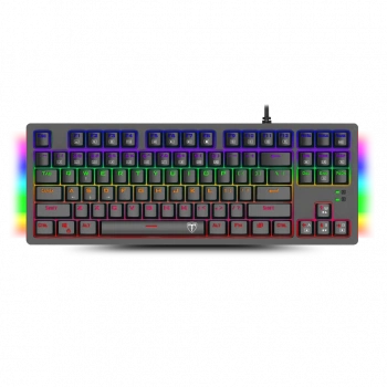 T-DAGGER BALI, T-TGK311, USB Kablolu, Türkçe Q,  Rainbow RGB, Mechanical, Blue Switch, Gaming Klavye (Powered By REDRAGON)