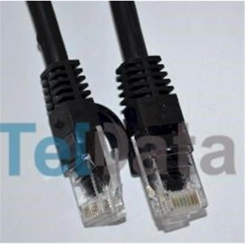 Teldata TLD-3000S Cat6 30MT Siyah Utp Patch Kablo