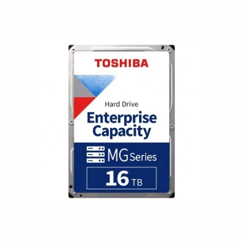 TOSHIBA ENTERPRISE, MG09ACA16TE, 3.5", 16TB, 512Mb 7200 Rpm, 7/24 Güvenlik, Data Center, Nas, Server, HDD