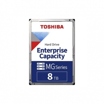 TOSHIBA ENTERPRISE, MG10ADA800E, 3.5", 8TB, 512Mb 7200 Rpm, 7/24 Güvenlik, Data Center, Nas, Server, HDD