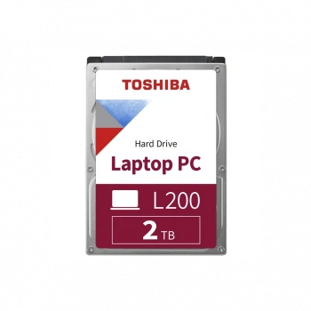 TOSHIBA L200, HDWL120UZSVA, 2.5", 2TB, 128Mb 5400 Rpm, Notebook HDD (Türkiye Distribütörü Garantili)