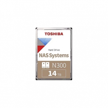 TOSHIBA N300, HDWG51EUZSVA, 3.5", 14TB, 512Mb 7200 Rpm, SATA3, 7/24 NAS, SERVER, HDD (Türkiye Distribütörü Garantili)
