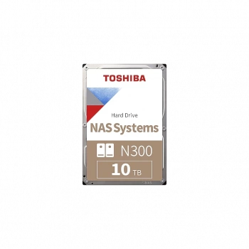 TOSHIBA N300, MN10ADA10TS, 3.5", 10TB, 512Mb 7200 Rpm, SATA3, 7/24 NAS, SERVER, HDD