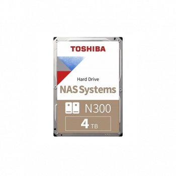 TOSHIBA N300, MN10ADA400ES, 3.5", 4TB, 512Mb 7200 Rpm, SATA3, 7/24 NAS, SERVER, HDD