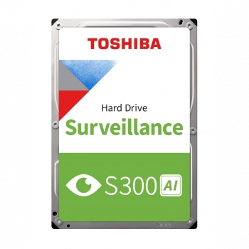 TOSHIBA S300 AI, MG10ADA10TE-V, 3.5", 10TB, 512Mb 7200 Rpm, 7/24 Güvenlik HDD